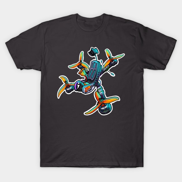 The titanium chameleon T-Shirt by Mrwigglesfpv